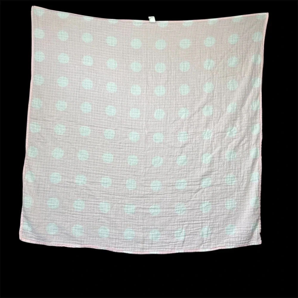 Cloud Island Baby Blankets (2) & Infant Bebe Washcloth Girls‎ Pink White